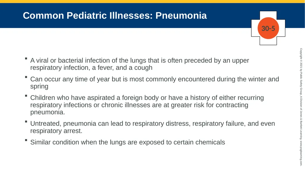 CHAPTER 30 Pediatric Emergencies The following - slide 34 of 105