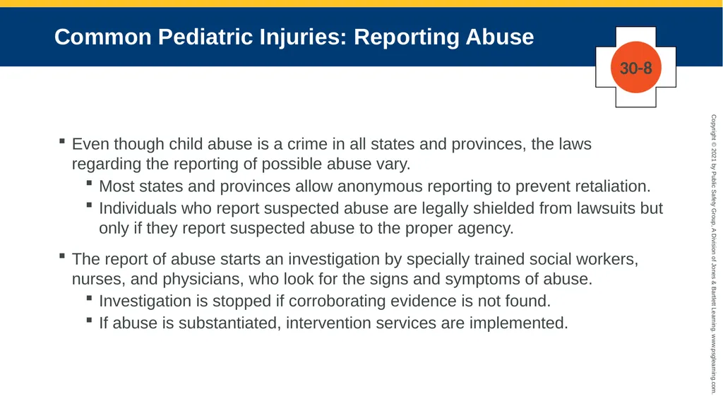 CHAPTER 30 Pediatric Emergencies The following - slide 50 of 105