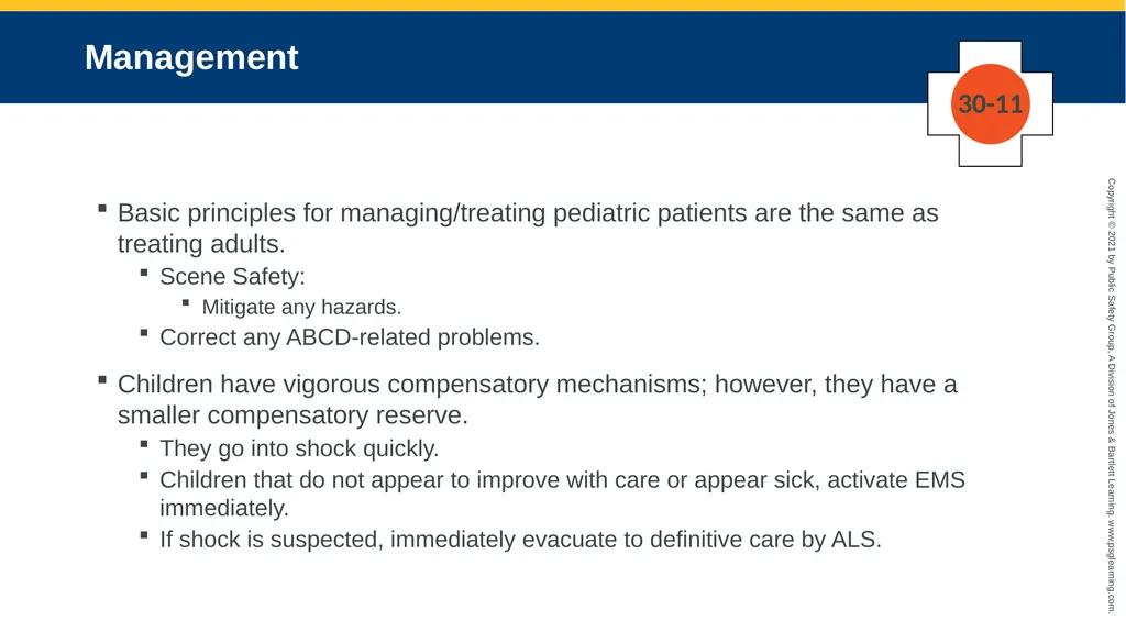 CHAPTER 30 Pediatric Emergencies The following - slide 96 of 105