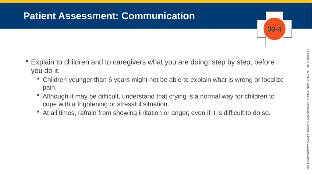 CHAPTER 30 Pediatric Emergencies The following - slide 71 of 105