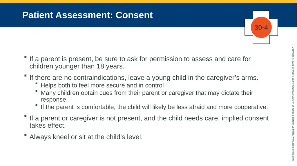 CHAPTER 30 Pediatric Emergencies The following - slide 54 of 105