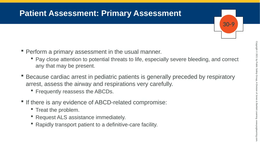CHAPTER 30 Pediatric Emergencies The following - slide 55 of 105
