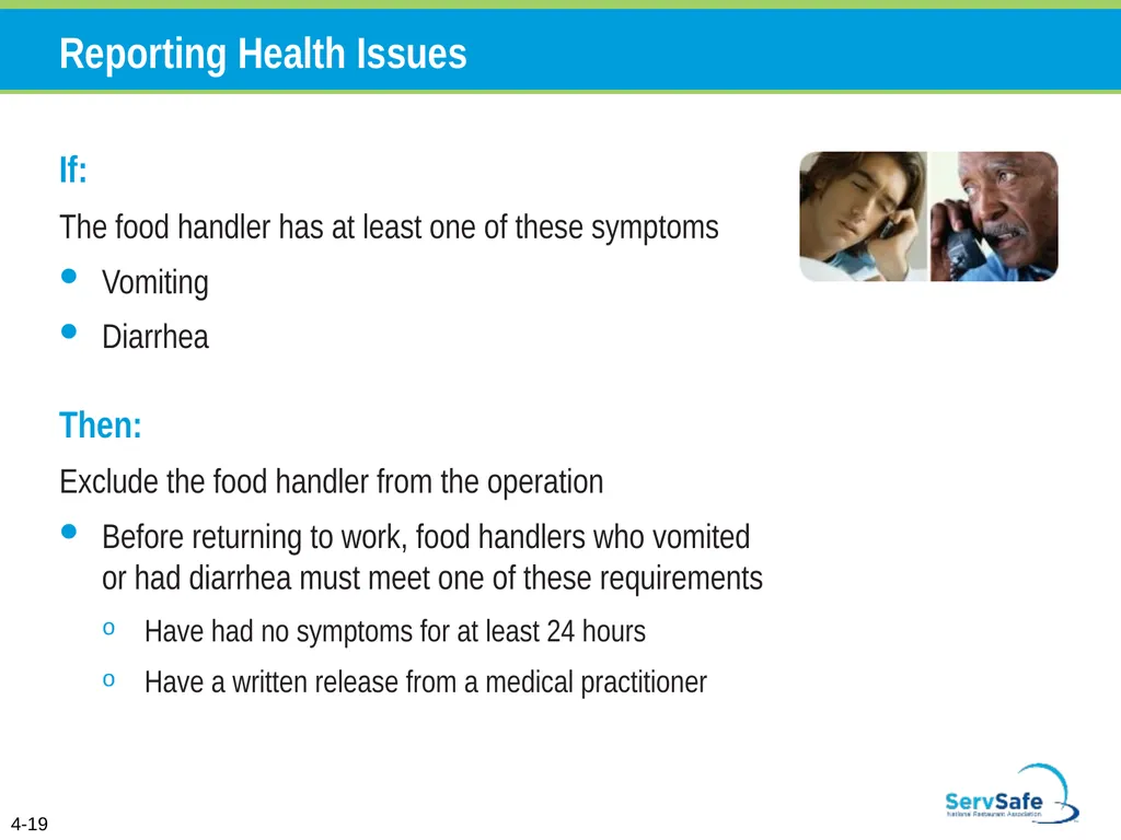Personal Hygiene and Contamination Managers must - slide 19 of 106