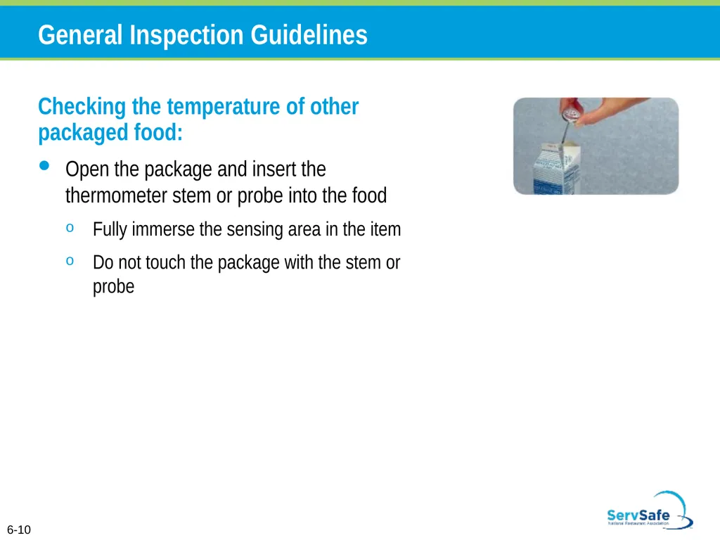 Personal Hygiene and Contamination Managers must - slide 47 of 106