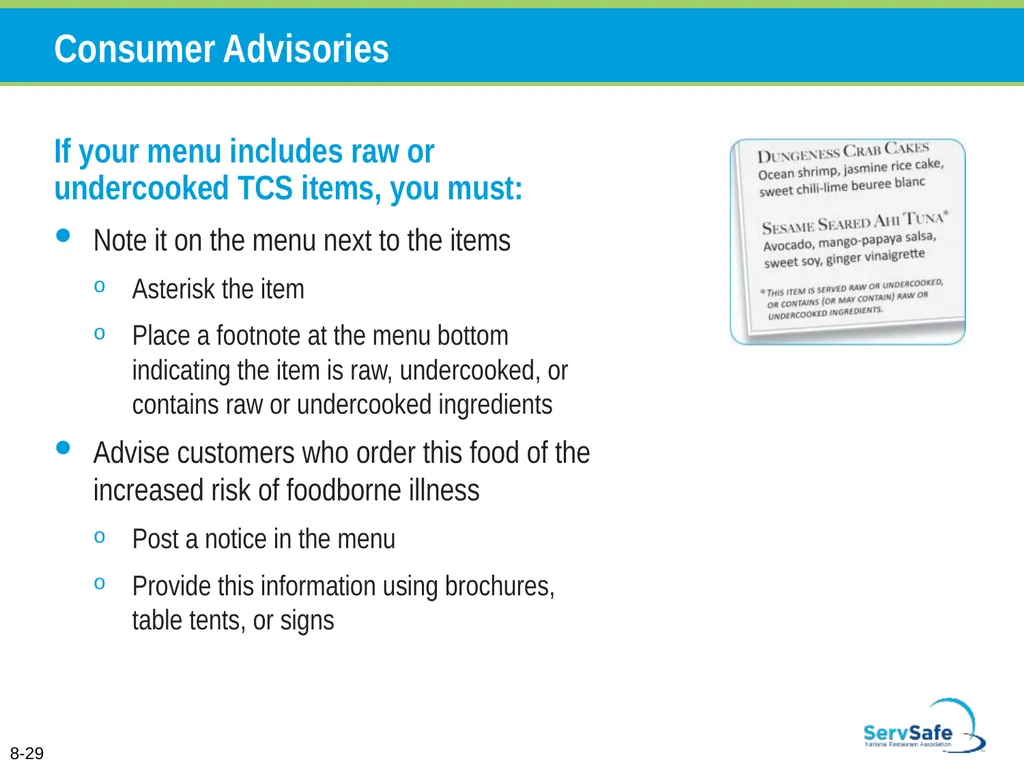 Personal Hygiene and Contamination Managers must - slide 98 of 106