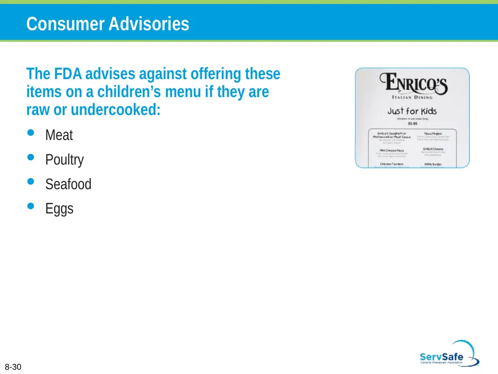 Personal Hygiene and Contamination Managers must - slide 99 of 106