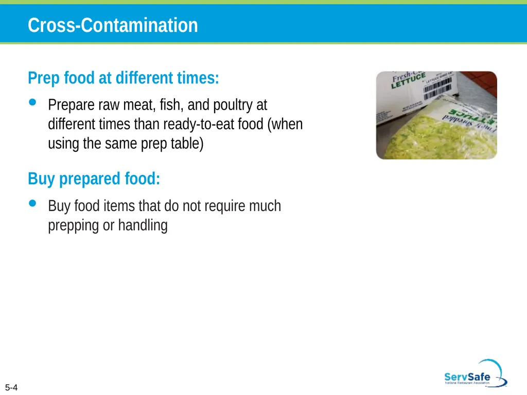 Personal Hygiene and Contamination Managers must - slide 26 of 106