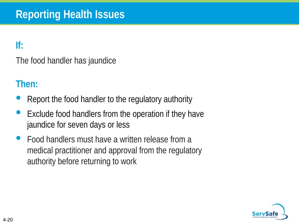 Personal Hygiene and Contamination Managers must - slide 20 of 106