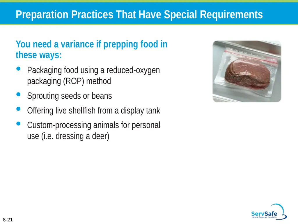 Personal Hygiene and Contamination Managers must - slide 90 of 106