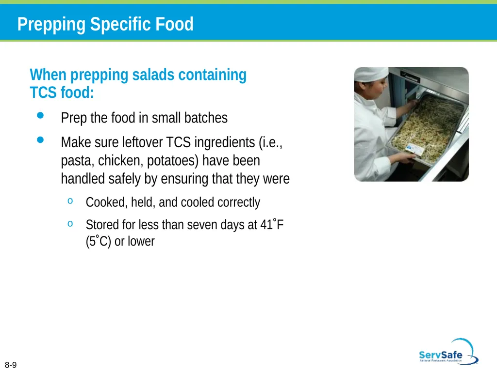 Personal Hygiene and Contamination Managers must - slide 78 of 106