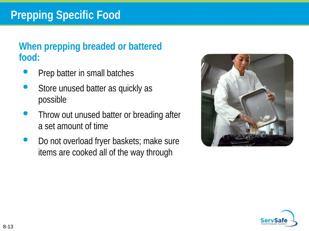 Personal Hygiene and Contamination Managers must - slide 82 of 106