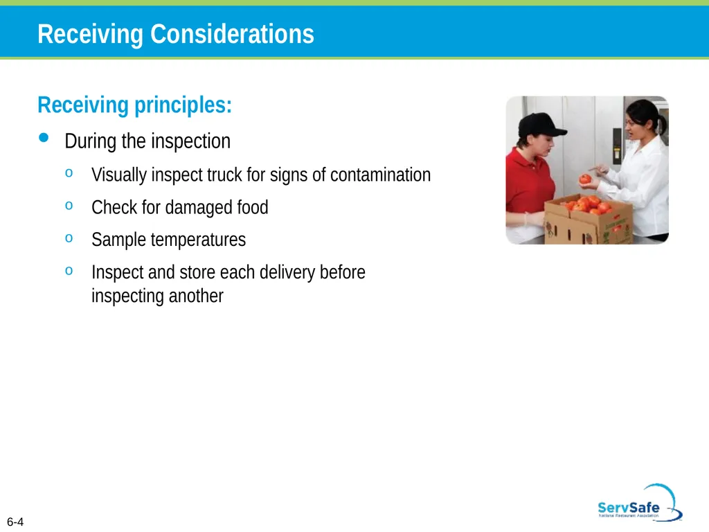 Personal Hygiene and Contamination Managers must - slide 41 of 106