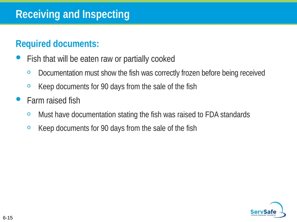 Personal Hygiene and Contamination Managers must - slide 52 of 106