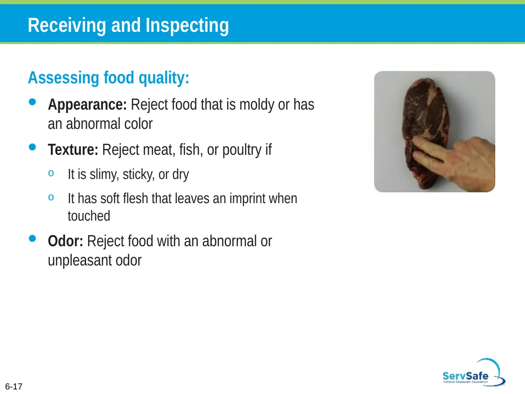 Personal Hygiene and Contamination Managers must - slide 54 of 106