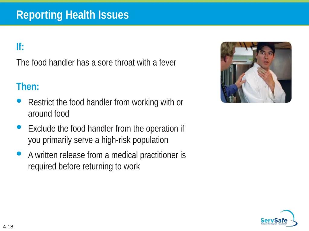 Personal Hygiene and Contamination Managers must - slide 18 of 106