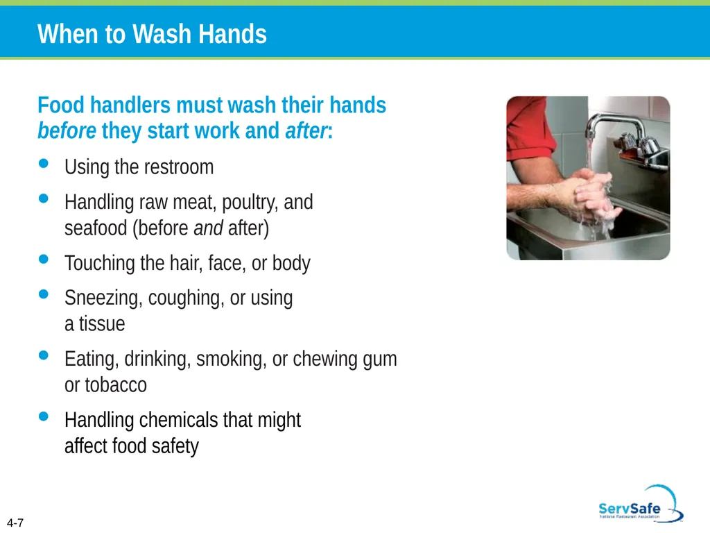 Personal Hygiene and Contamination Managers must - slide 7 of 106