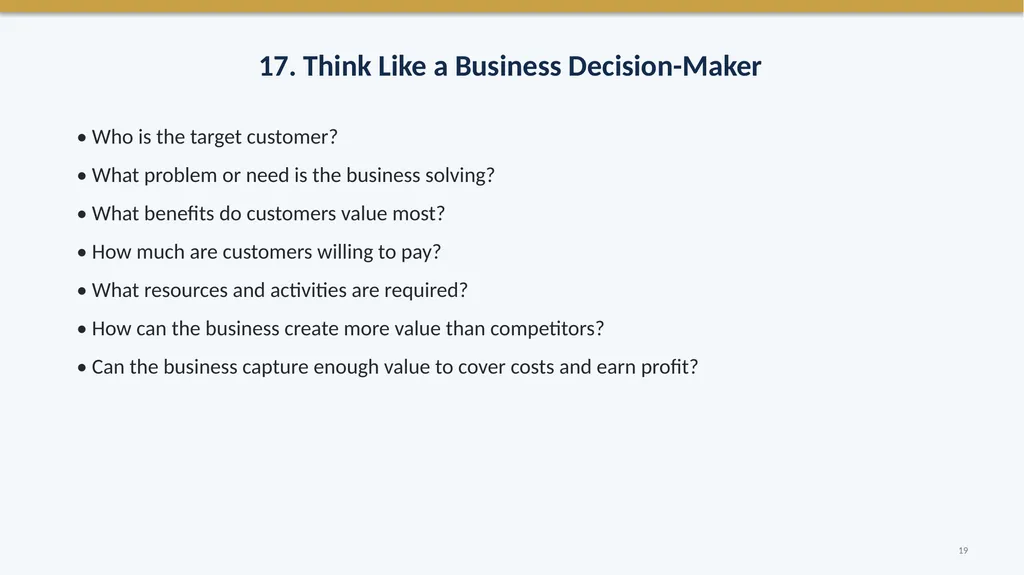 How Businesses Create Value AP Business with - slide 19 of 22