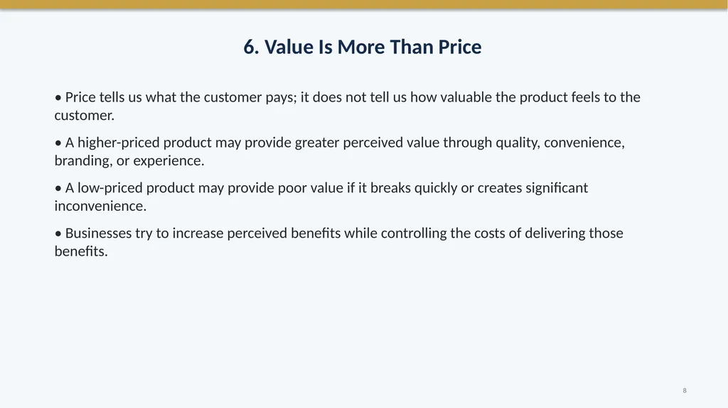 How Businesses Create Value AP Business with - slide 8 of 22
