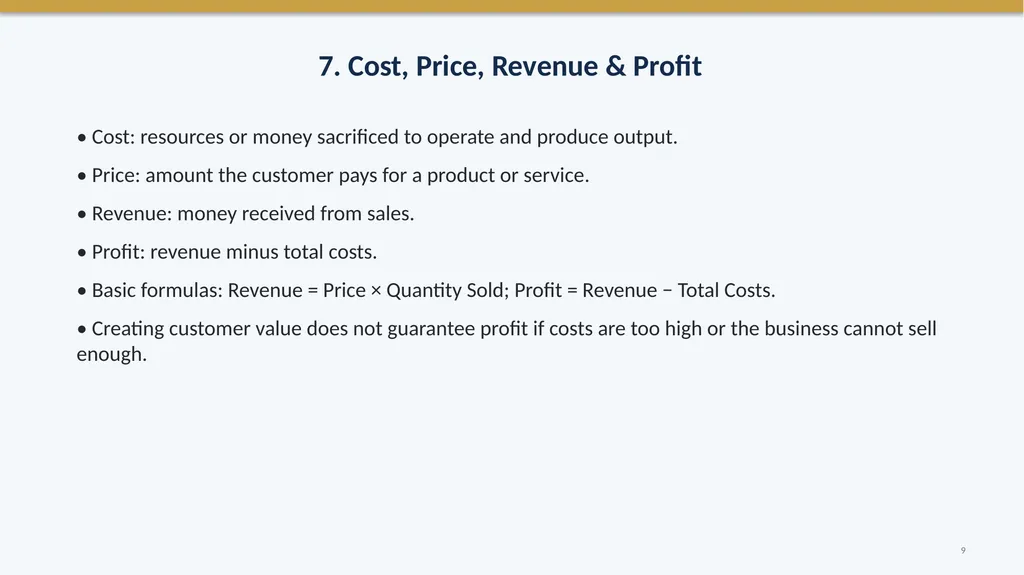 How Businesses Create Value AP Business with - slide 9 of 22