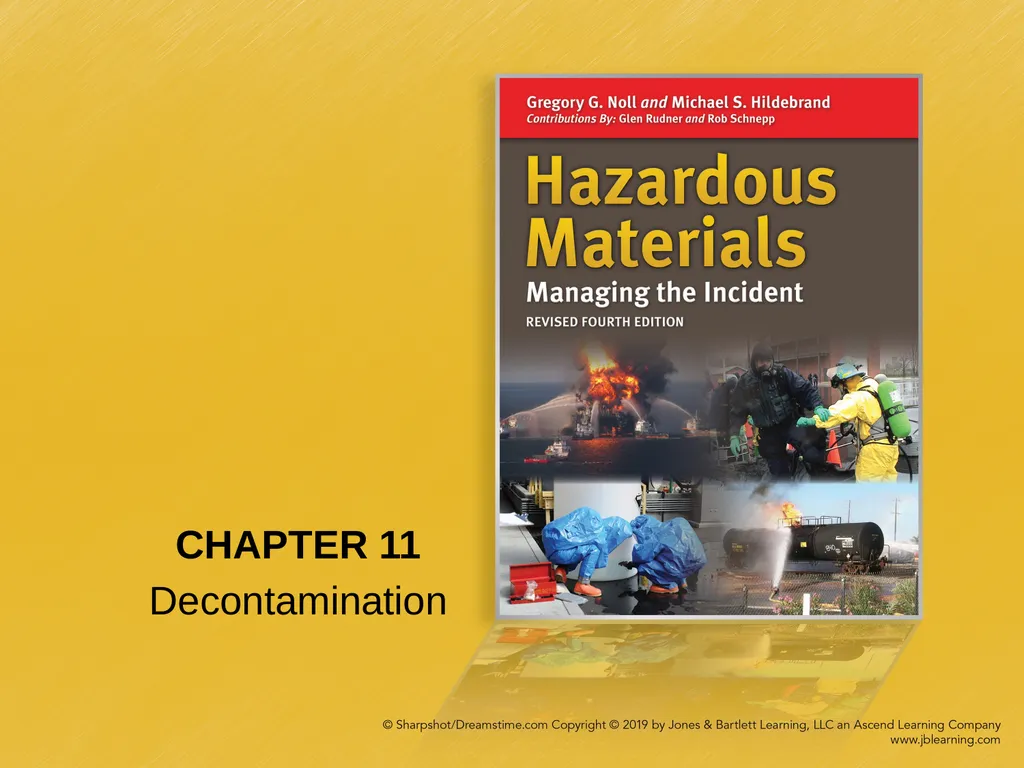 CHAPTER 11 Decontamination Learning Objectives - slide 1 of 73