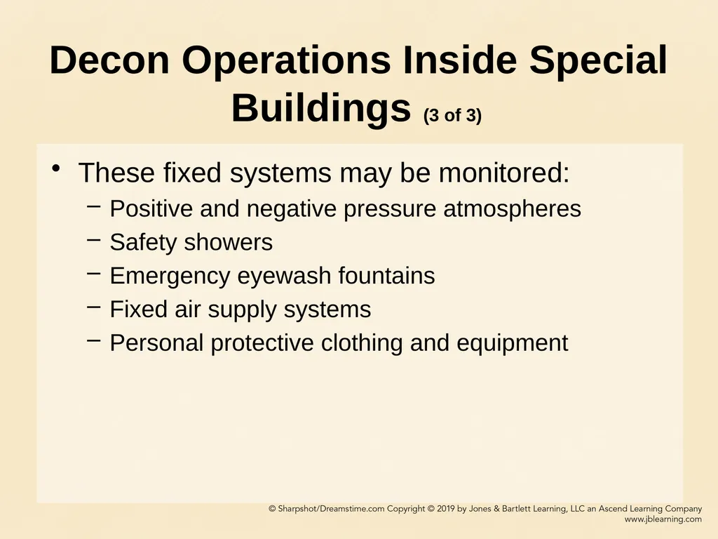 CHAPTER 11 Decontamination Learning Objectives - slide 58 of 73