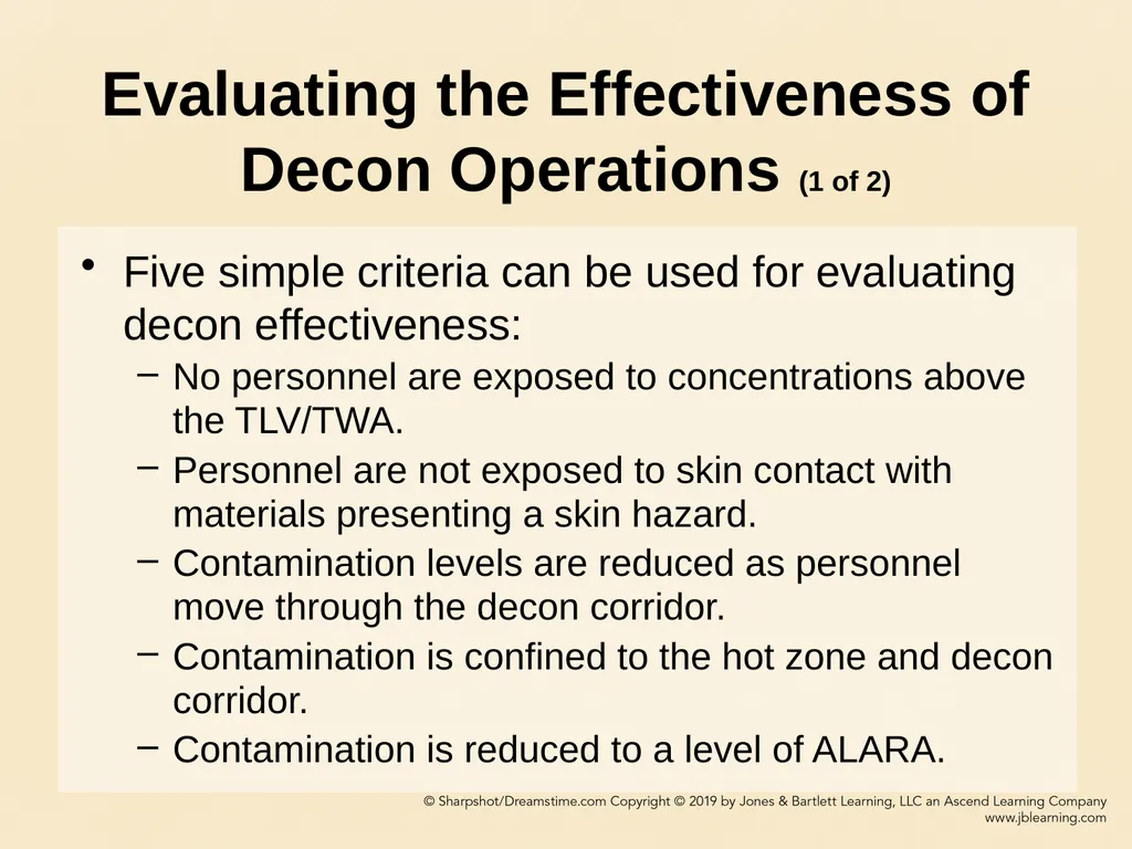 CHAPTER 11 Decontamination Learning Objectives - slide 26 of 73