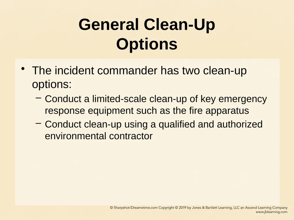 CHAPTER 11 Decontamination Learning Objectives - slide 62 of 73
