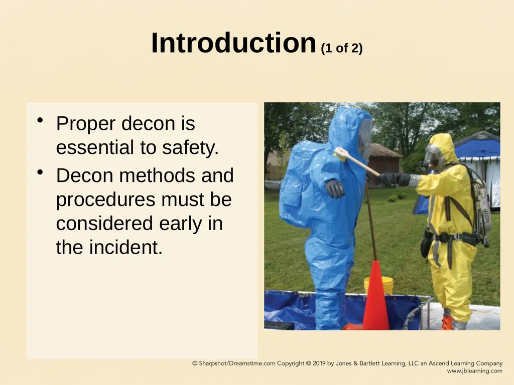 CHAPTER 11 Decontamination Learning Objectives - slide 3 of 73