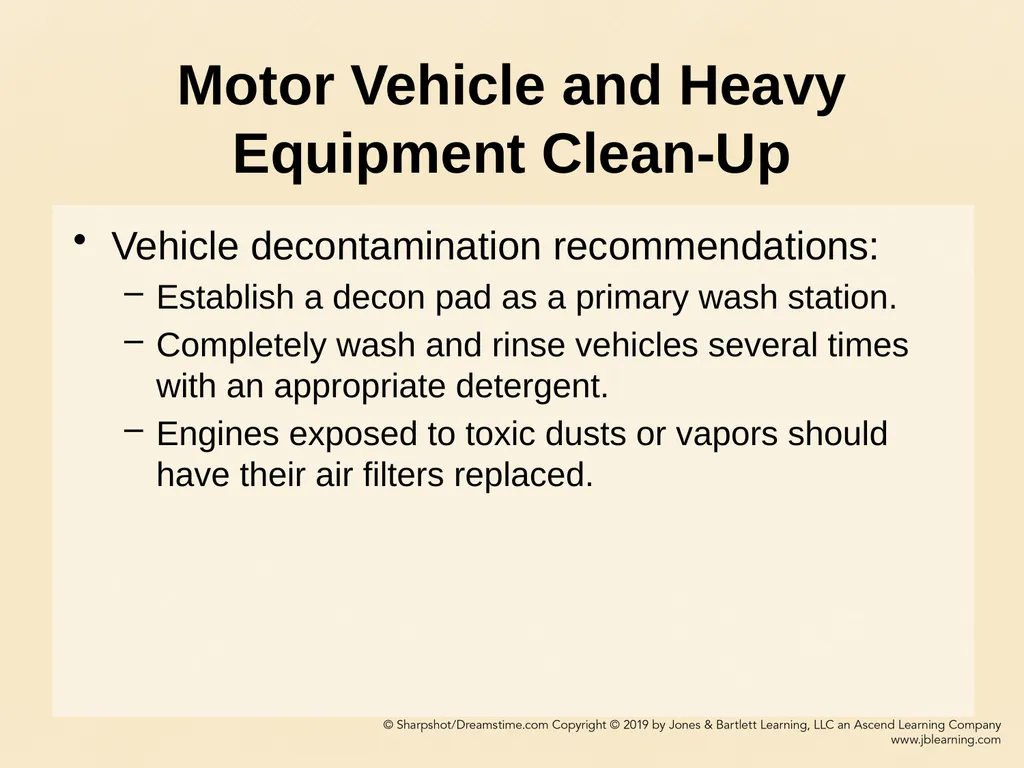 CHAPTER 11 Decontamination Learning Objectives - slide 65 of 73