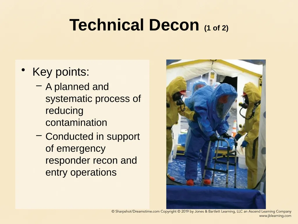 CHAPTER 11 Decontamination Learning Objectives - slide 45 of 73