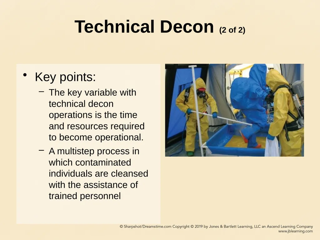 CHAPTER 11 Decontamination Learning Objectives - slide 46 of 73