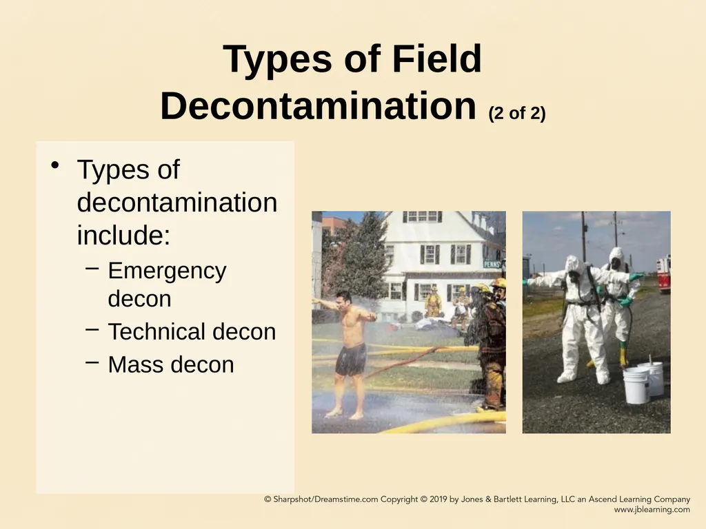 CHAPTER 11 Decontamination Learning Objectives - slide 43 of 73