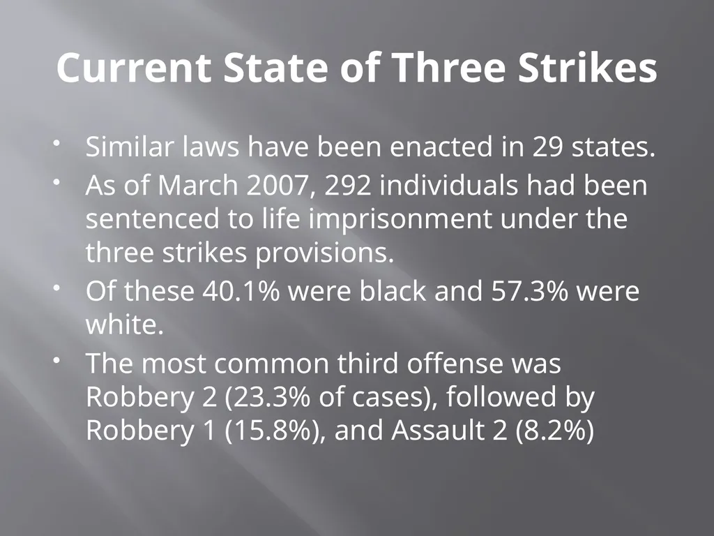Washington State Three Strikes Law Chief Sealth - slide 6 of 15