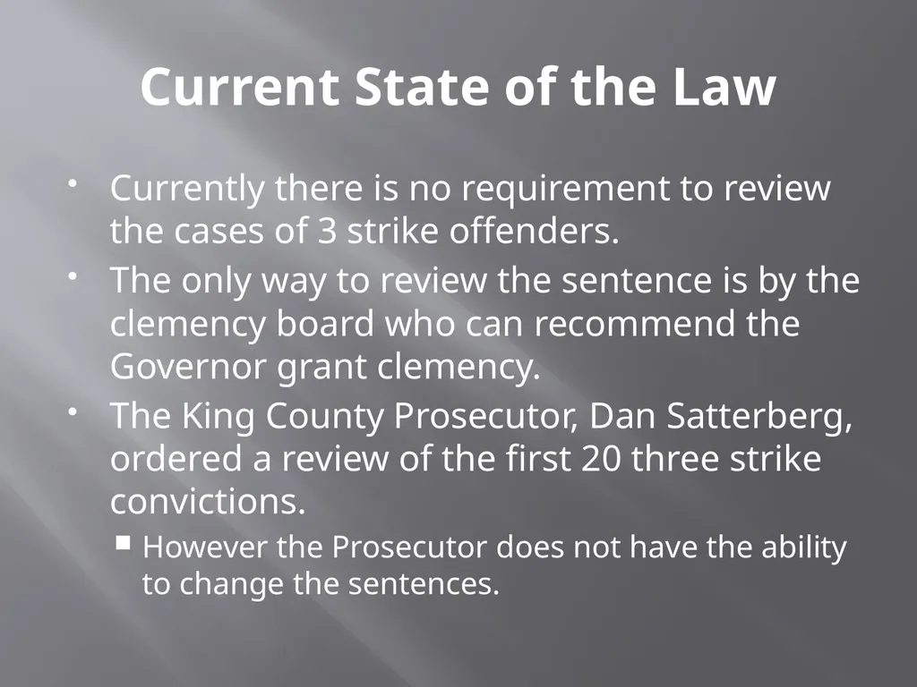 Washington State Three Strikes Law Chief Sealth - slide 9 of 15