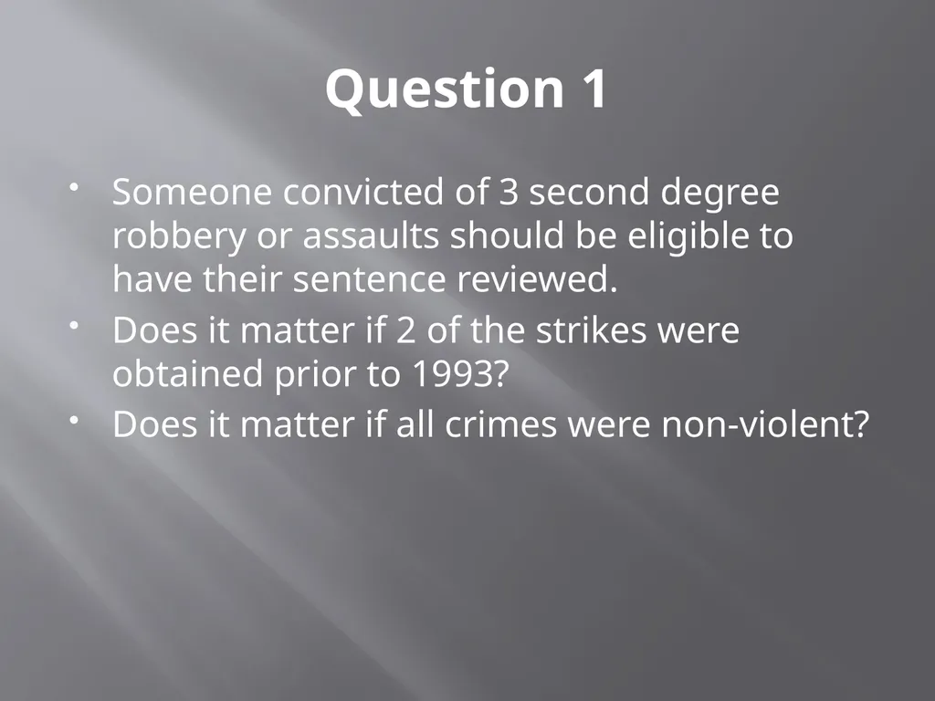 Washington State Three Strikes Law Chief Sealth - slide 8 of 15