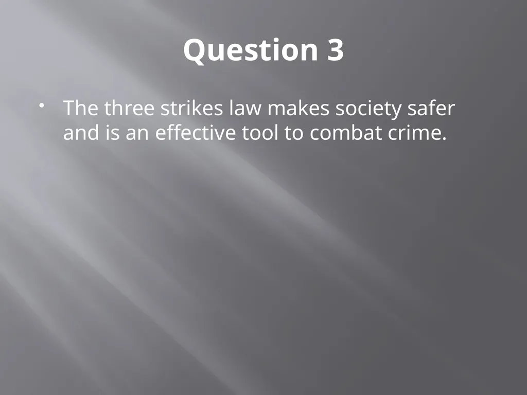 Washington State Three Strikes Law Chief Sealth - slide 12 of 15