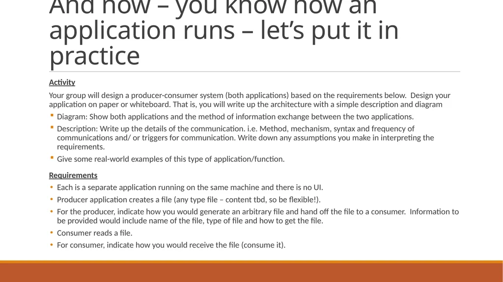 Communications Types of Communication - slide 15 of 15