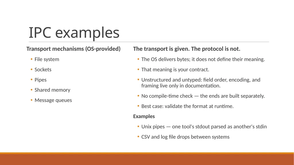 Communications Types of Communication - slide 5 of 15