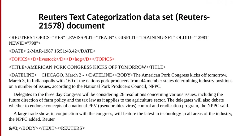 Text Classification and Naïve Bayes The Task of - slide 54 of 71