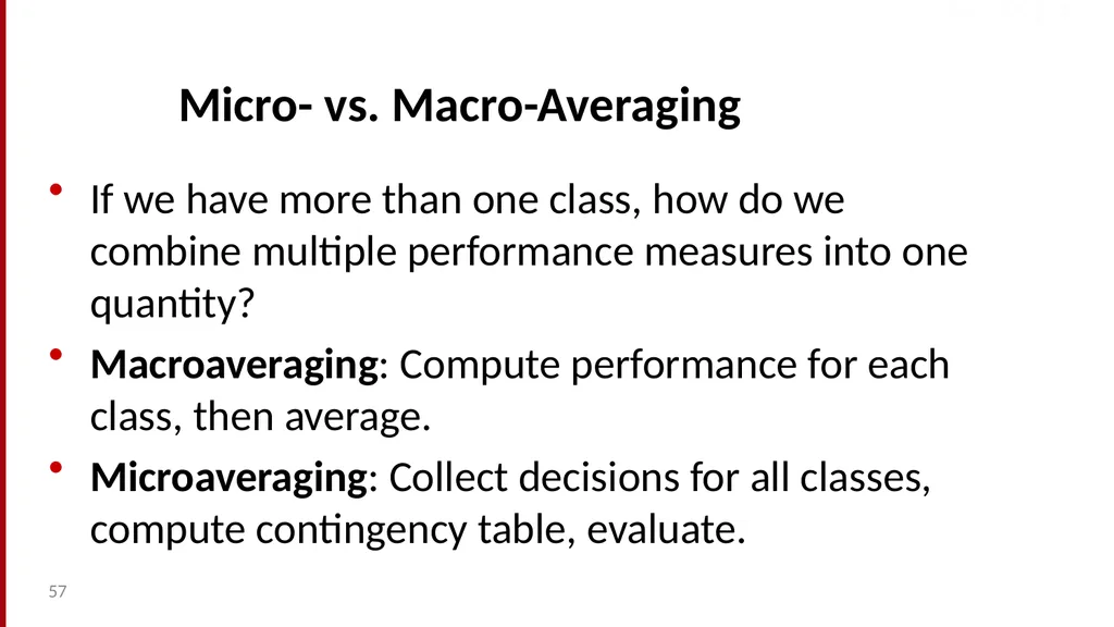 Text Classification and Naïve Bayes The Task of - slide 57 of 71
