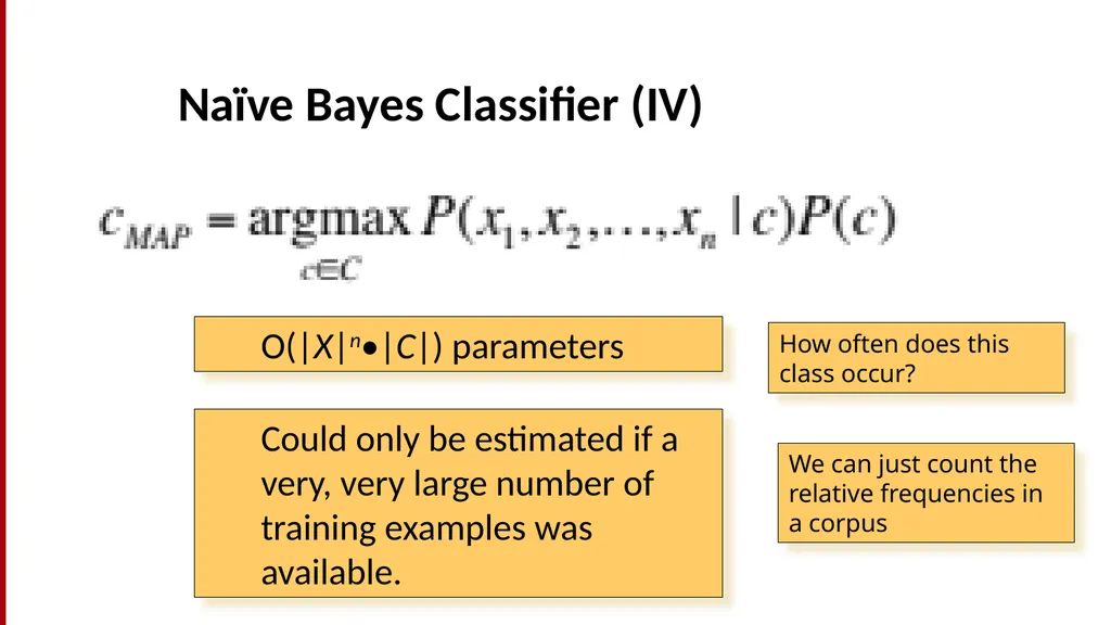 Text Classification and Naïve Bayes The Task of - slide 22 of 71