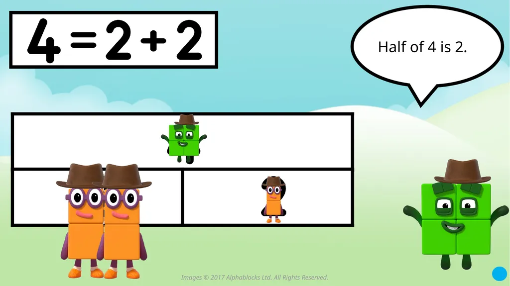 Numberblocks Support Materials Series 2, Episode 9 - slide 18 of 21