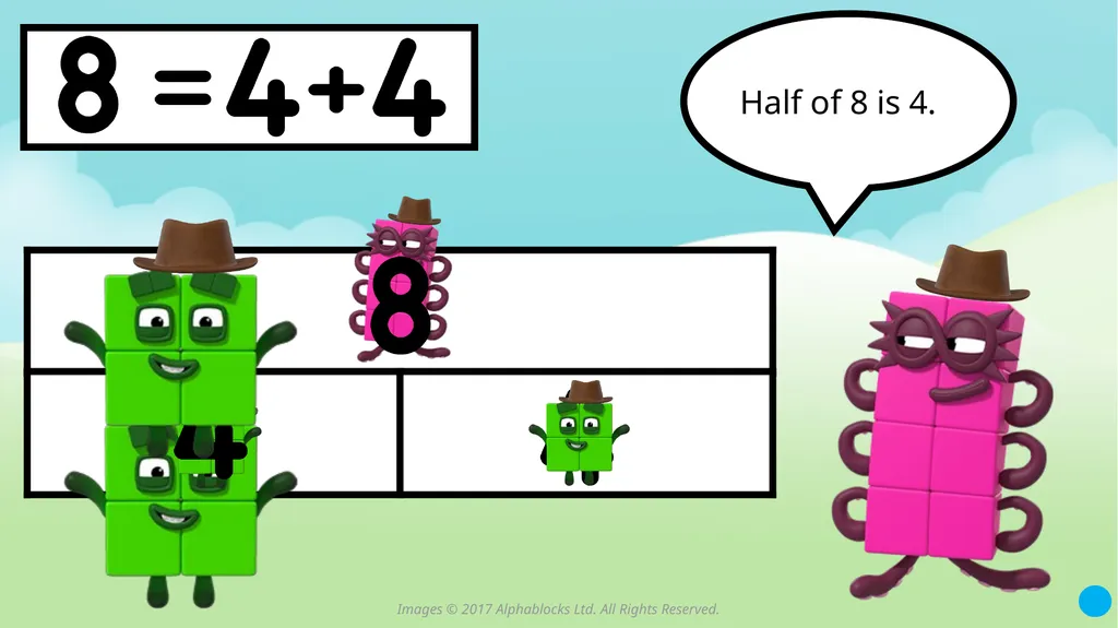 Numberblocks Support Materials Series 2, Episode 9 - slide 19 of 21