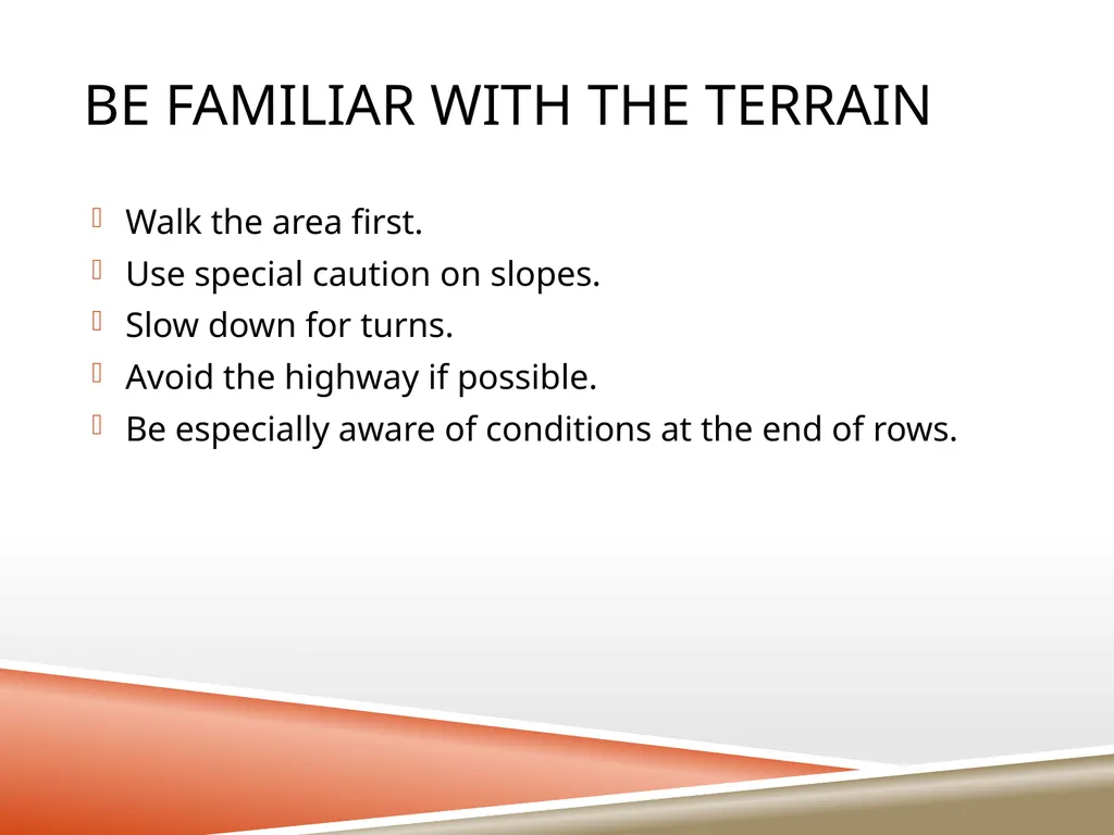 TRACTOR SAFETY Oregon State University Tractor - slide 13 of 33