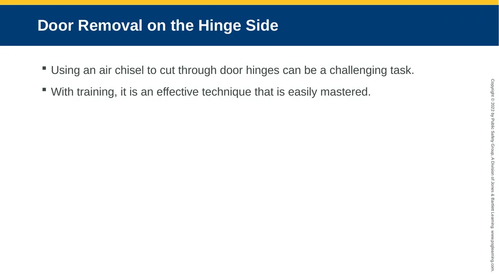 Alternative Extrication Techniques CHAPTER 10 - slide 31 of 42