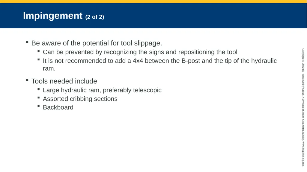 Alternative Extrication Techniques CHAPTER 10 - slide 19 of 42