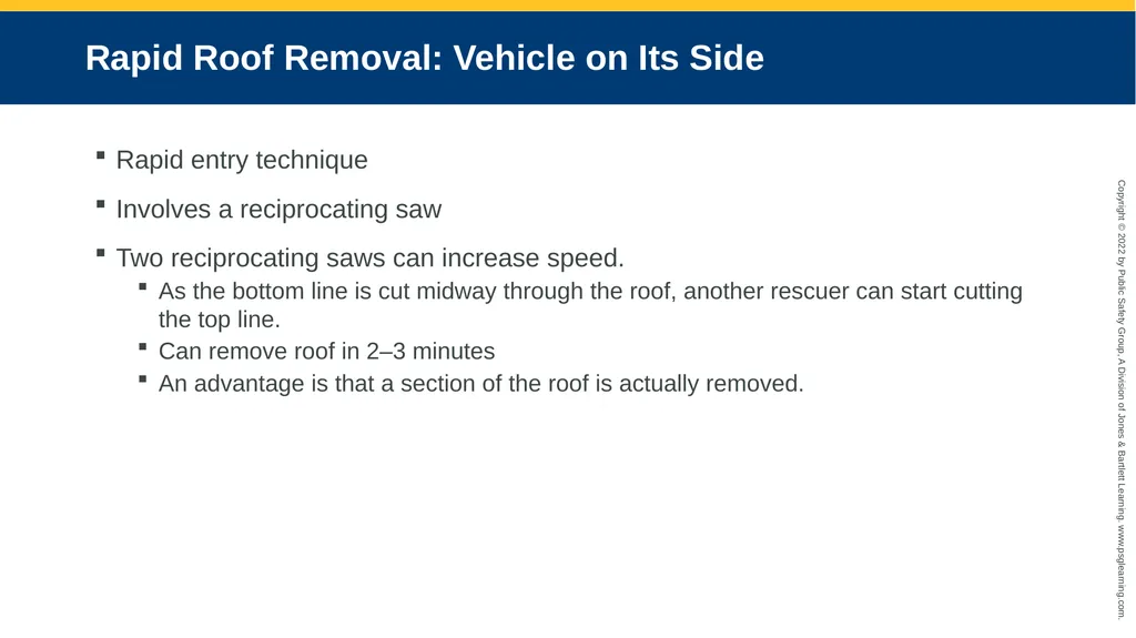 Alternative Extrication Techniques CHAPTER 10 - slide 30 of 42