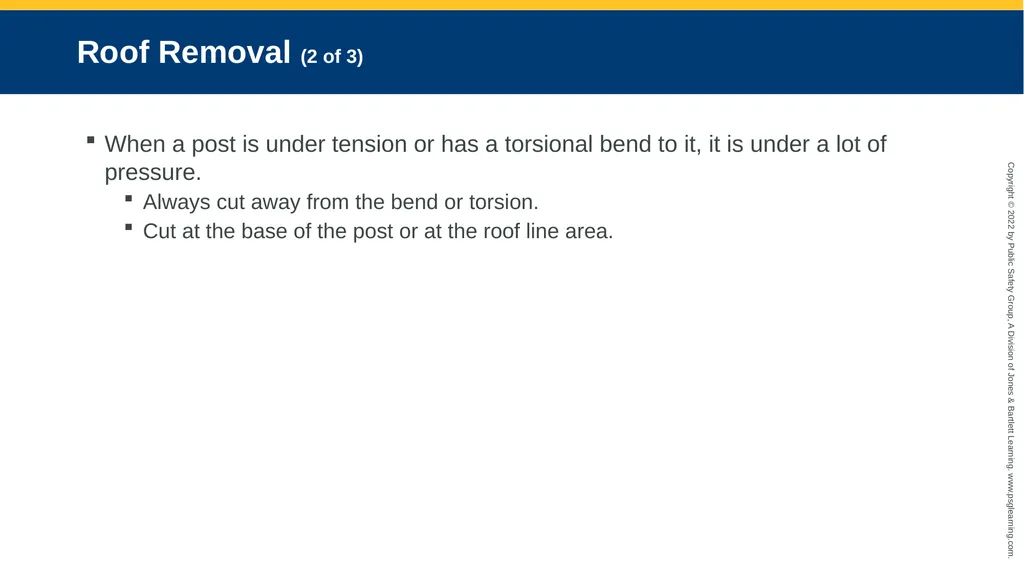 Alternative Extrication Techniques CHAPTER 10 - slide 26 of 42
