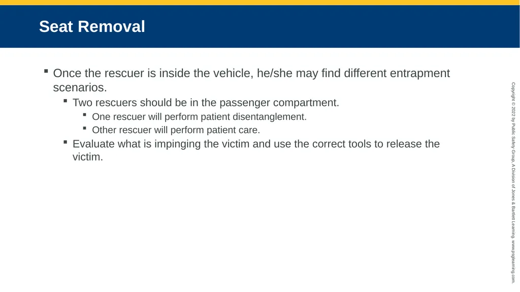 Alternative Extrication Techniques CHAPTER 10 - slide 10 of 42