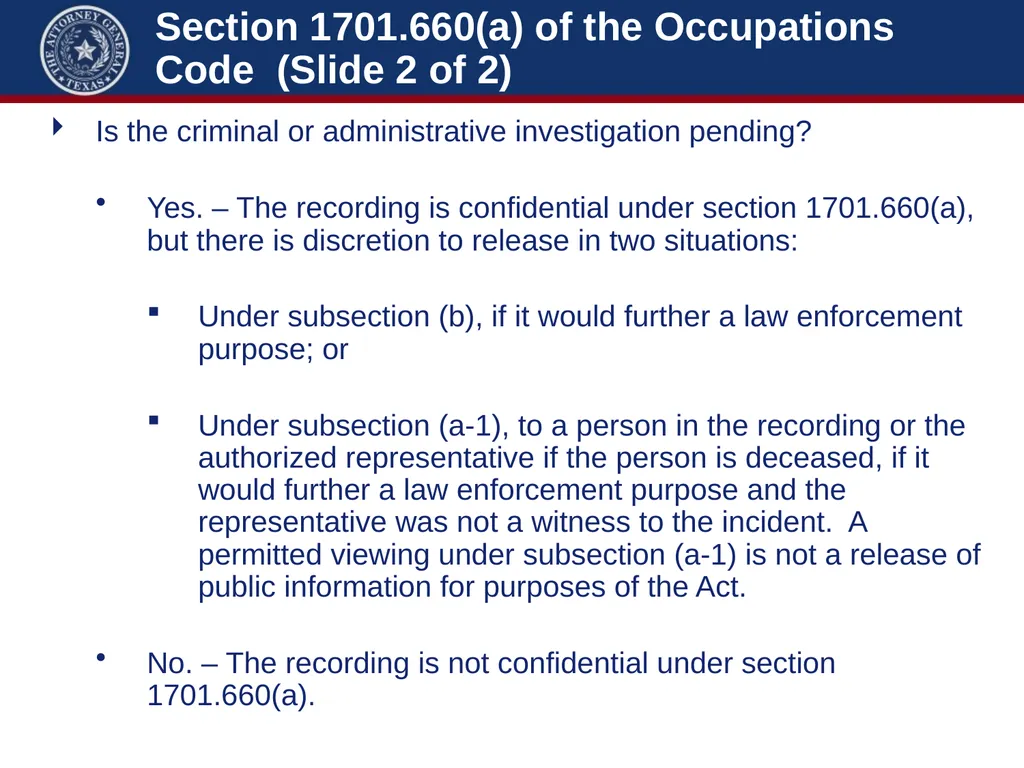 Law Enforcement: Body Worn Cameras Michelle Case - slide 30 of 56